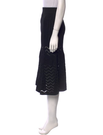 A.L.C. Lace Pattern Midi Length Skirt