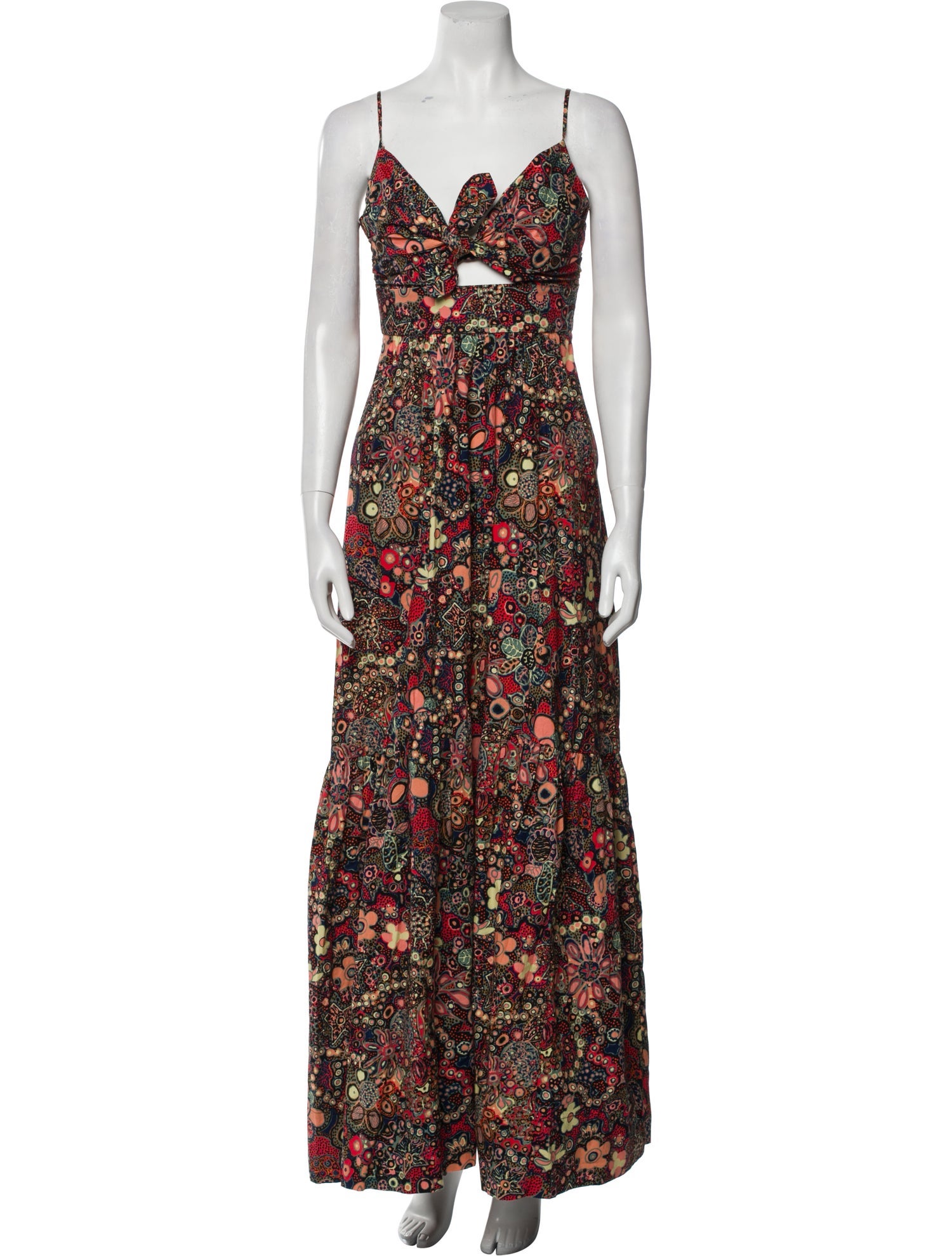 A.L.C. Floral Print Long Dress