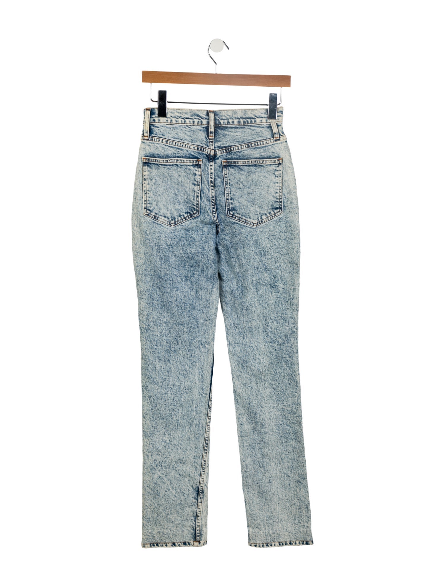 A.L.C. High-Rise Straight Leg Jeans