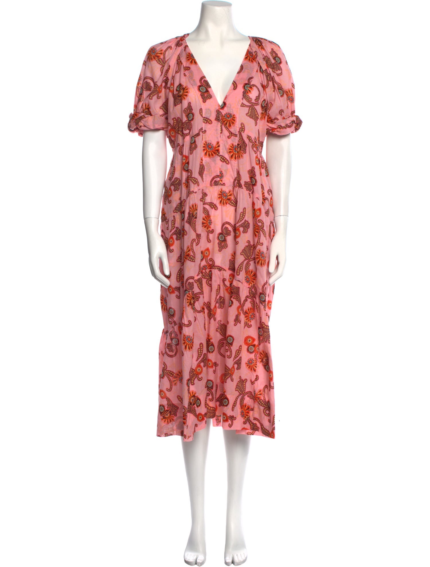 A.L.C. Floral Print Long Dress