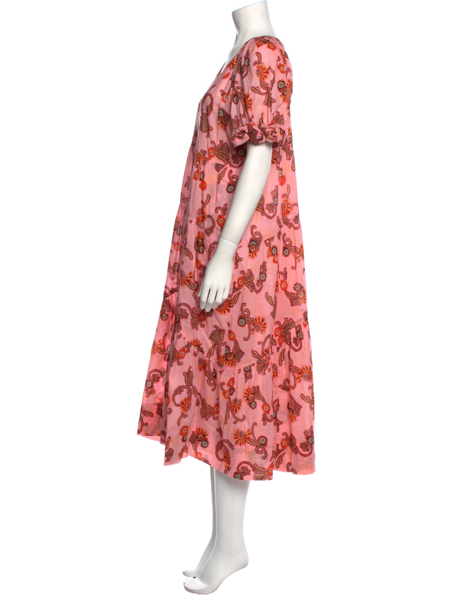 A.L.C. Floral Print Long Dress