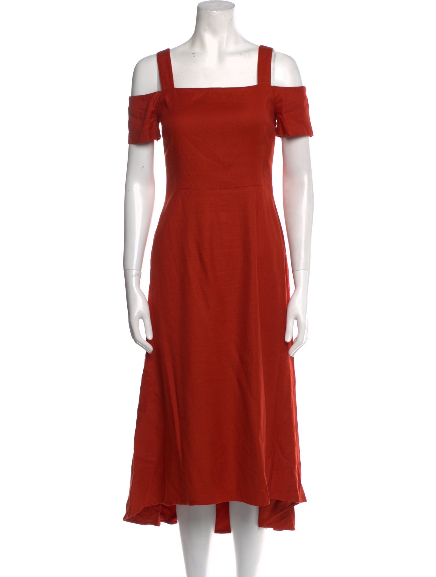 A.L.C. Square Neckline Long Dress