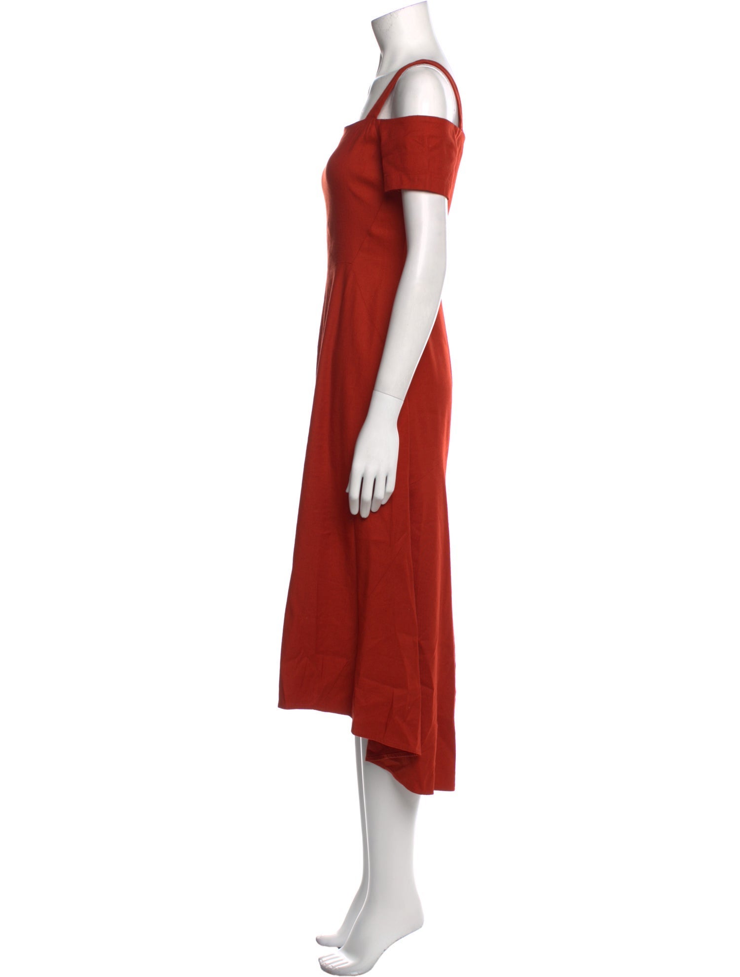 A.L.C. Square Neckline Long Dress