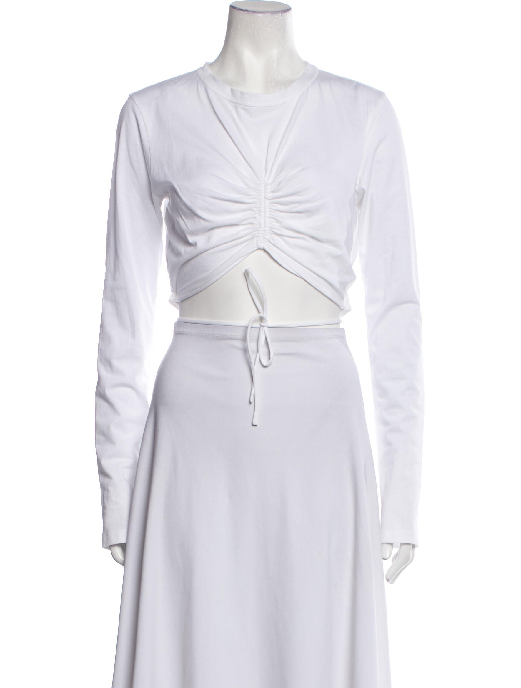 A.L.C. V-Neck Long Sleeve Crop Top w/ Tags