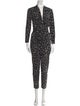 A.L.C. Silk Printed Jumpsuit