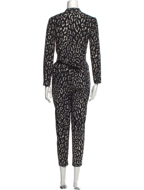 A.L.C. Silk Printed Jumpsuit