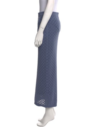 A.L.C. Embroidered Accent Midi Length Skirt