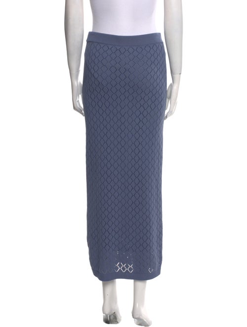 A.L.C. Embroidered Accent Midi Length Skirt