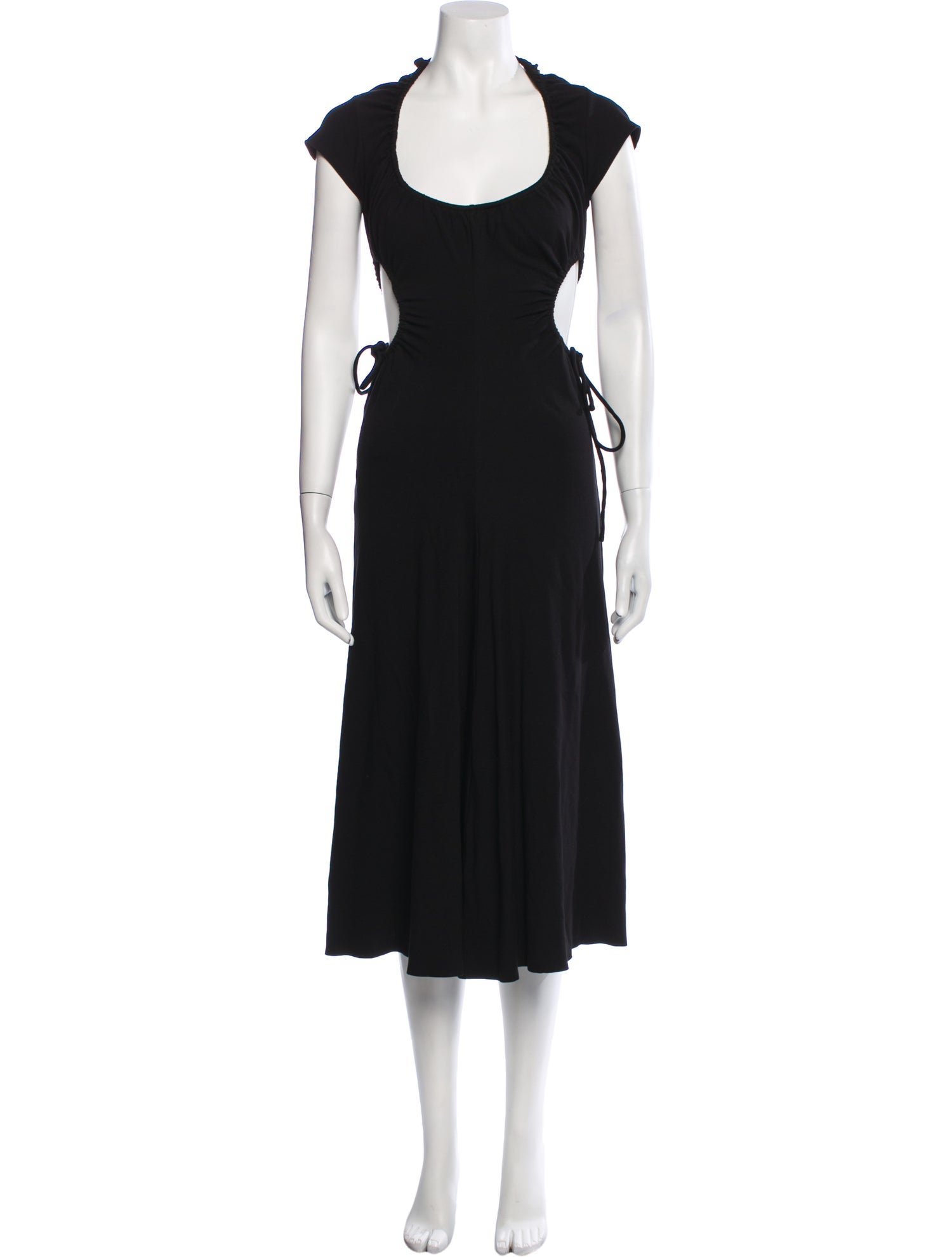A.L.C. Scoop Neck Midi Length Dress