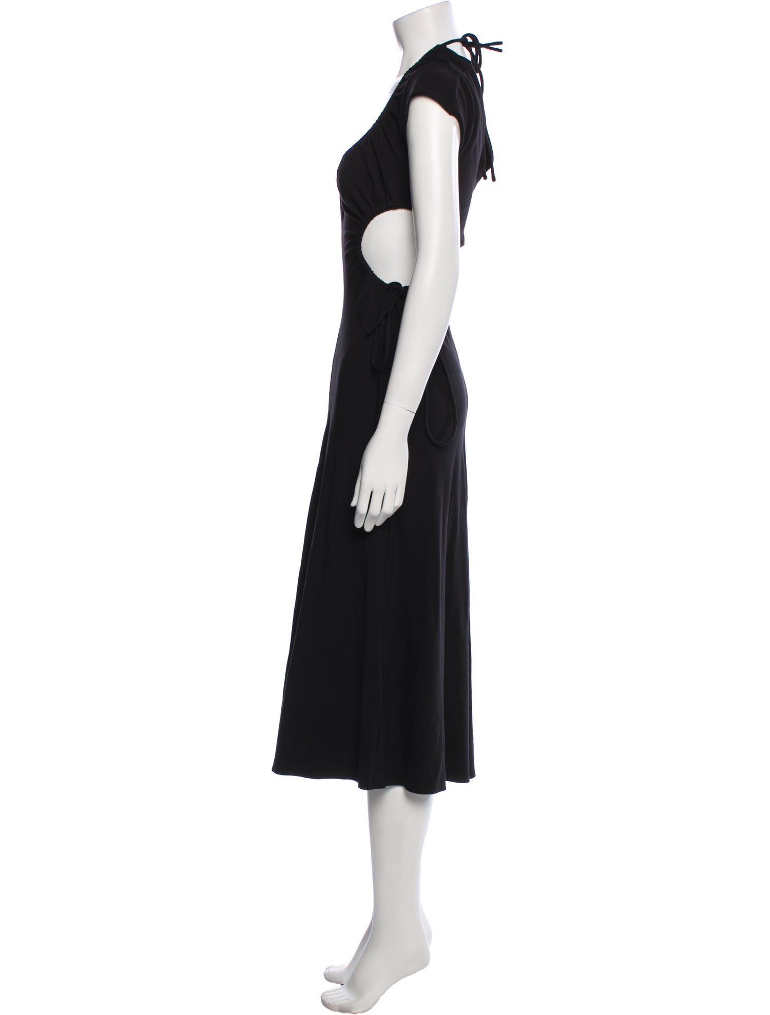 A.L.C. Scoop Neck Midi Length Dress