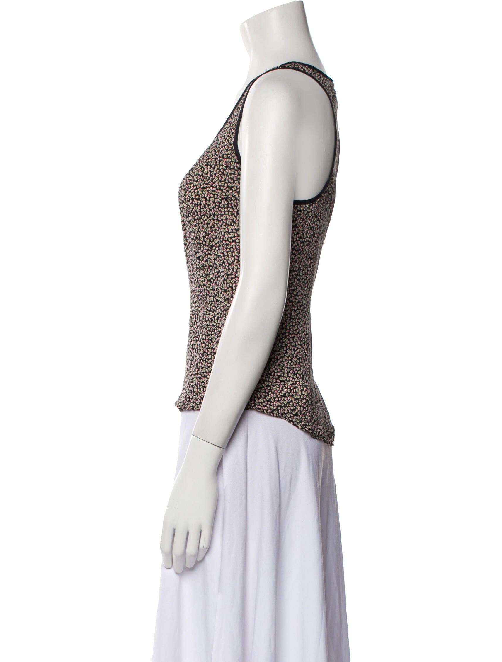 A.L.C. Silk Printed Top