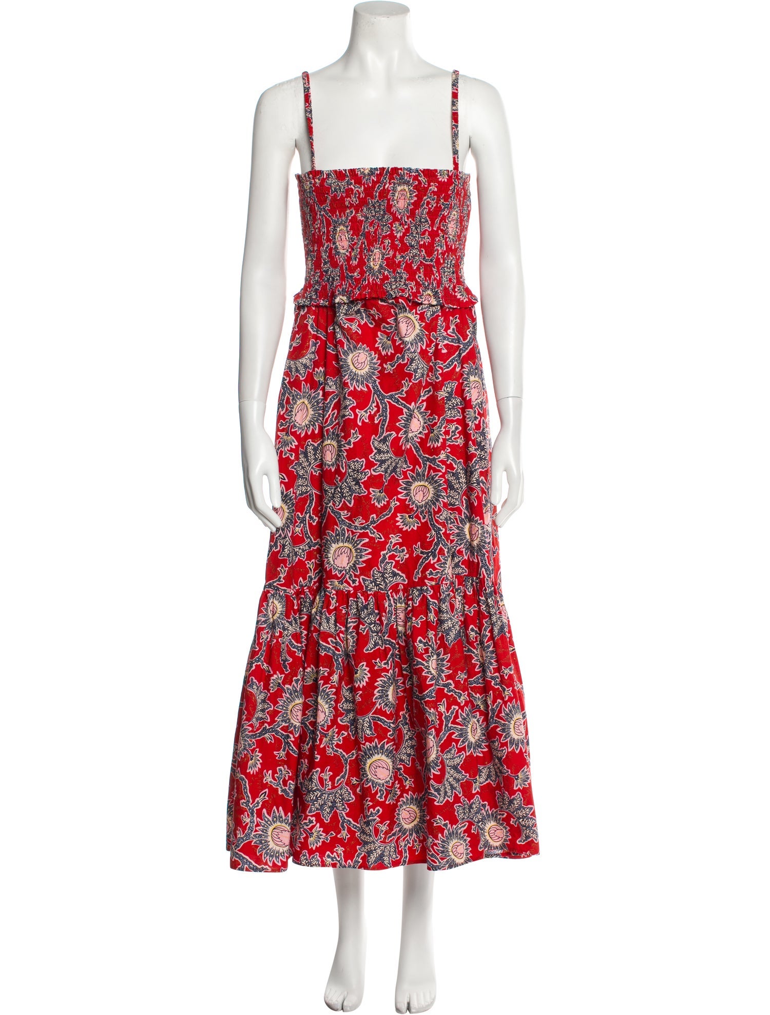 A.L.C. Floral Print Long Dress