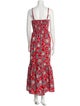 A.L.C. Floral Print Long Dress
