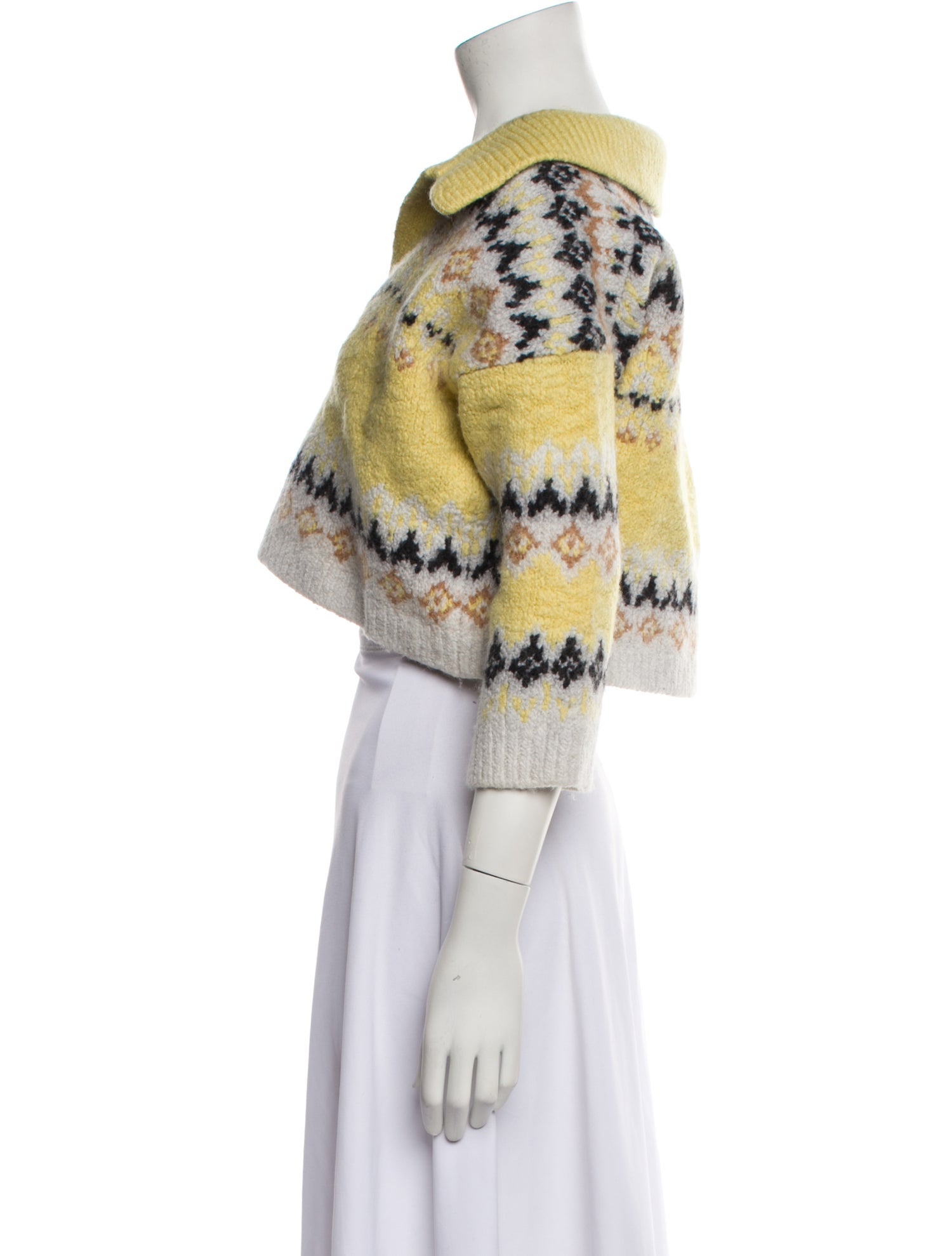 A.L.C. Merino Wool Striped Sweater