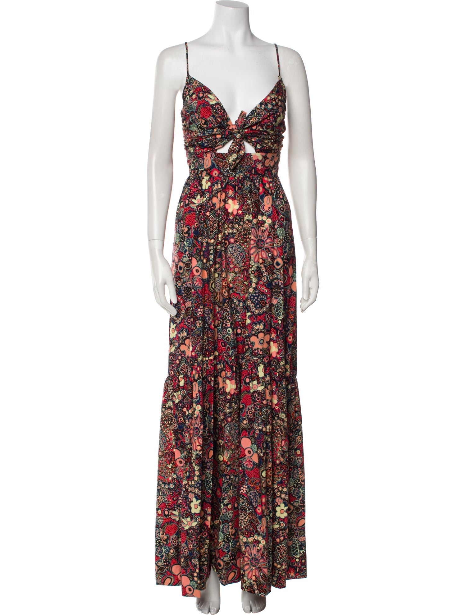 A.L.C. Floral Print Long Dress