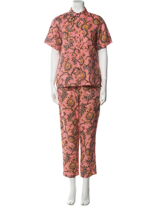 A.L.C. Linen Printed Pant Set