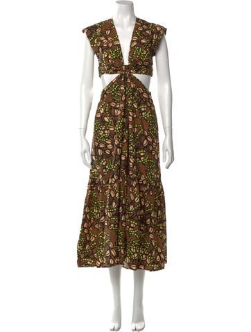 A.l.c. Dresses Floral Print Long Dress L