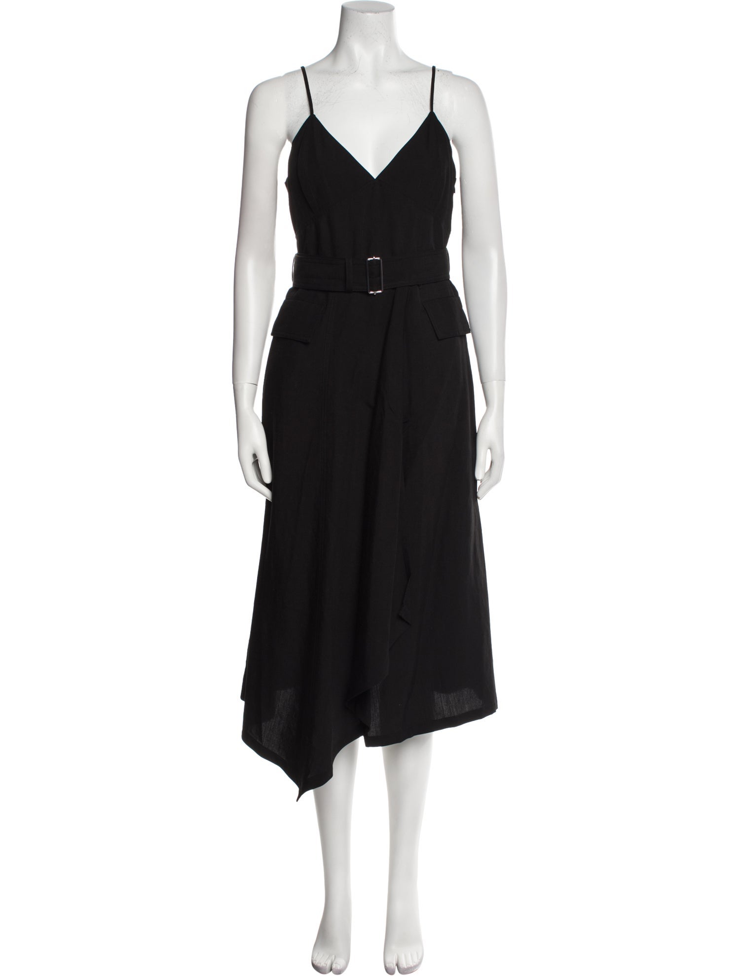 A.L.C. V-Neck Knee-Length Dress