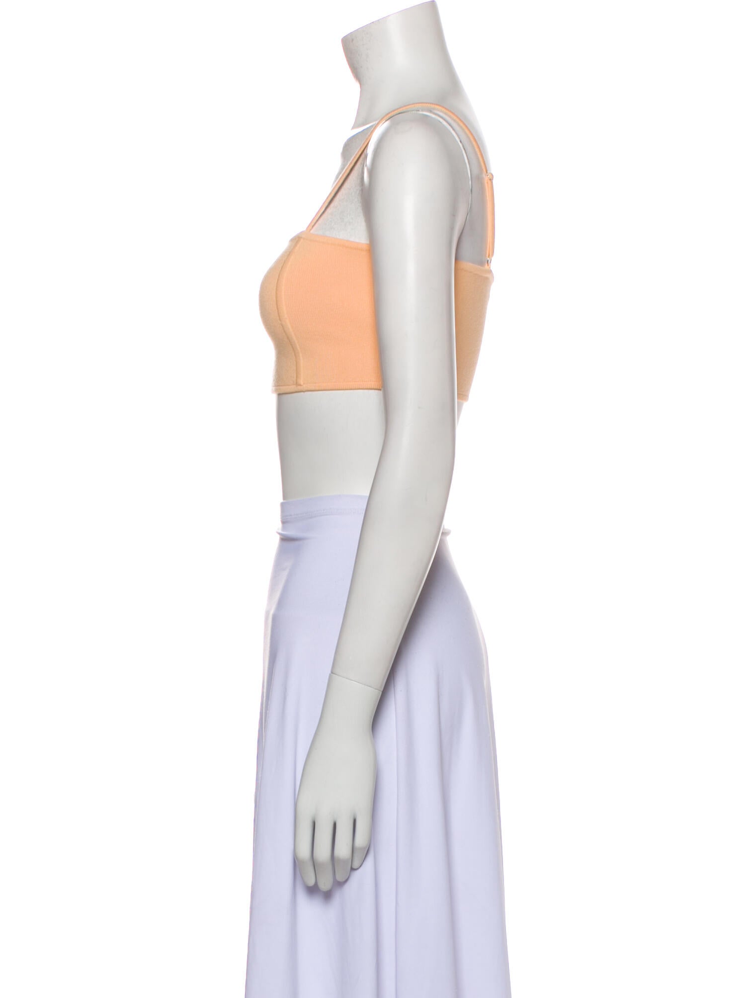 A.L.C. Square Neckline Sleeveless Crop Top