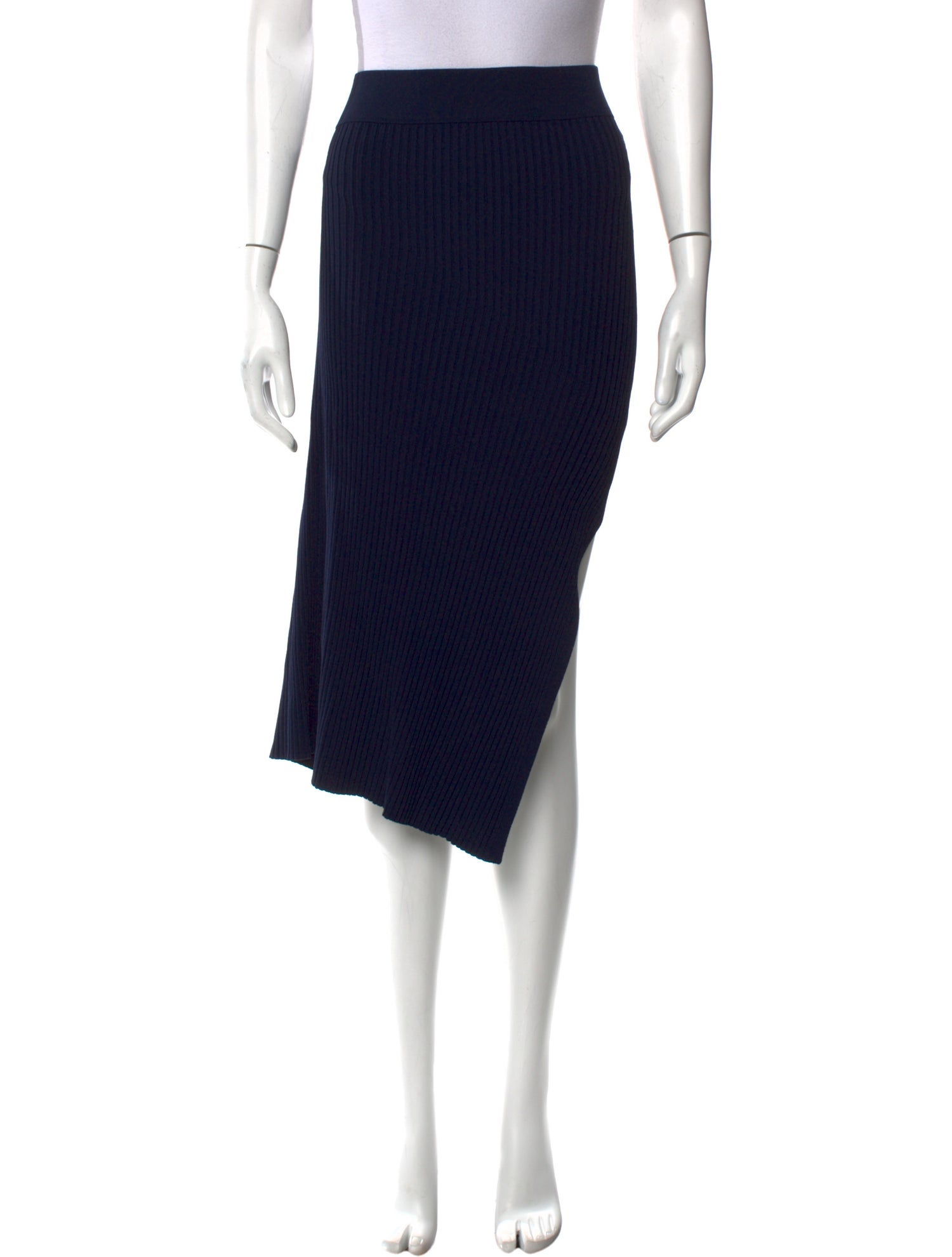 A.L.C. Pleated Accents Knee-Length Skirt