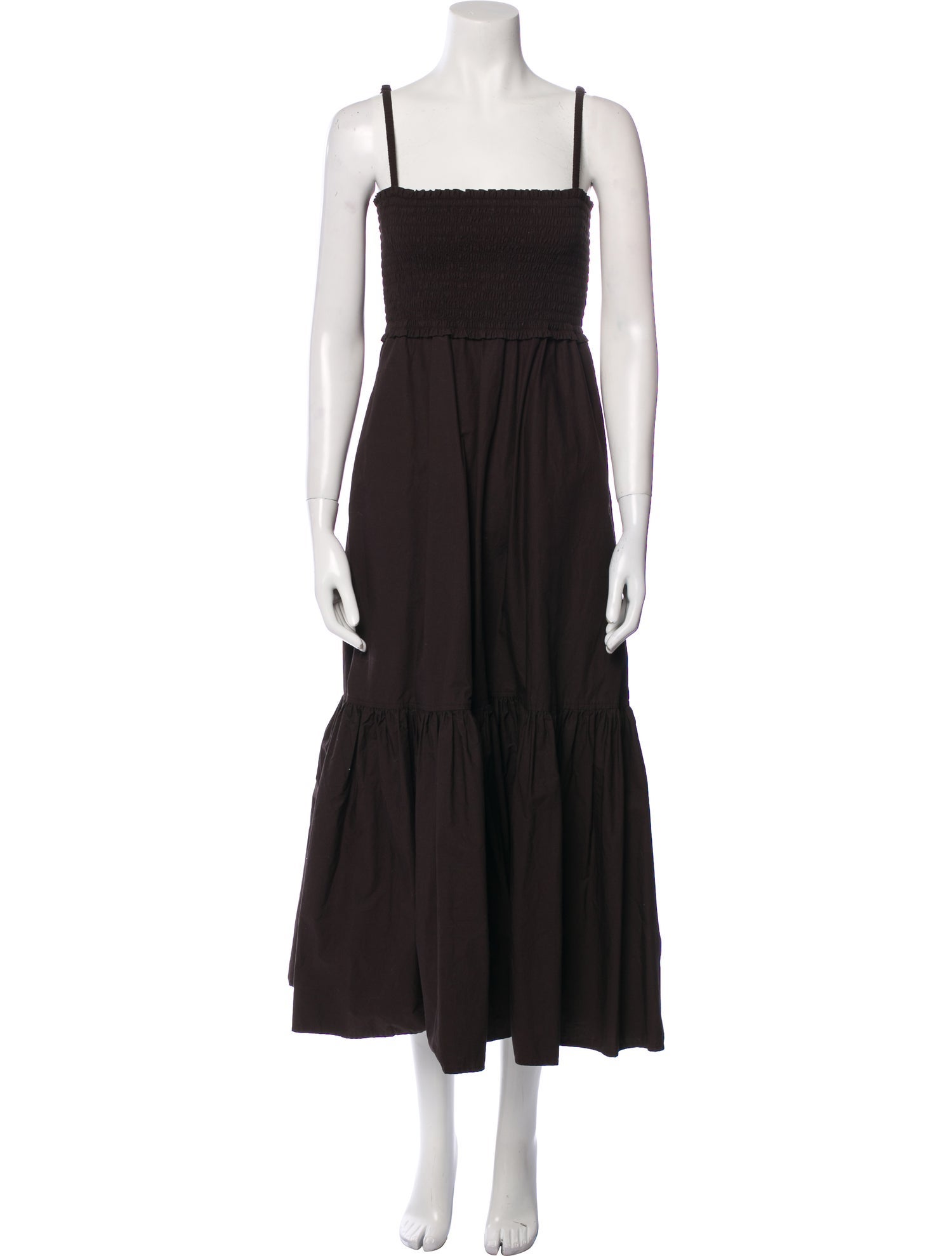 A.L.C. Square Neckline Long Dress