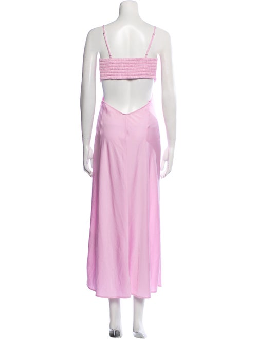 A.L.C. Square Neckline Midi Length Dress