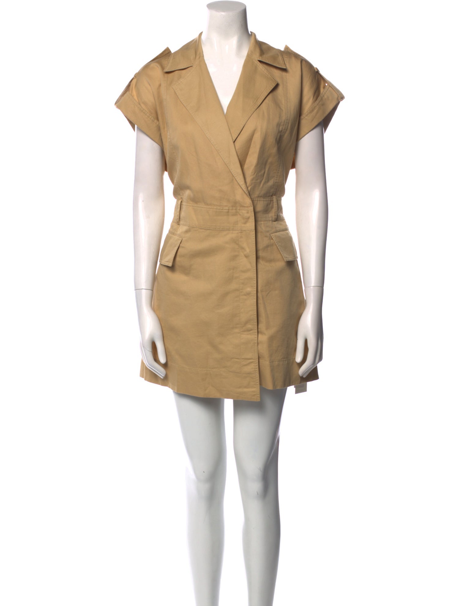 A.L.C. V-Neck Mini Dress