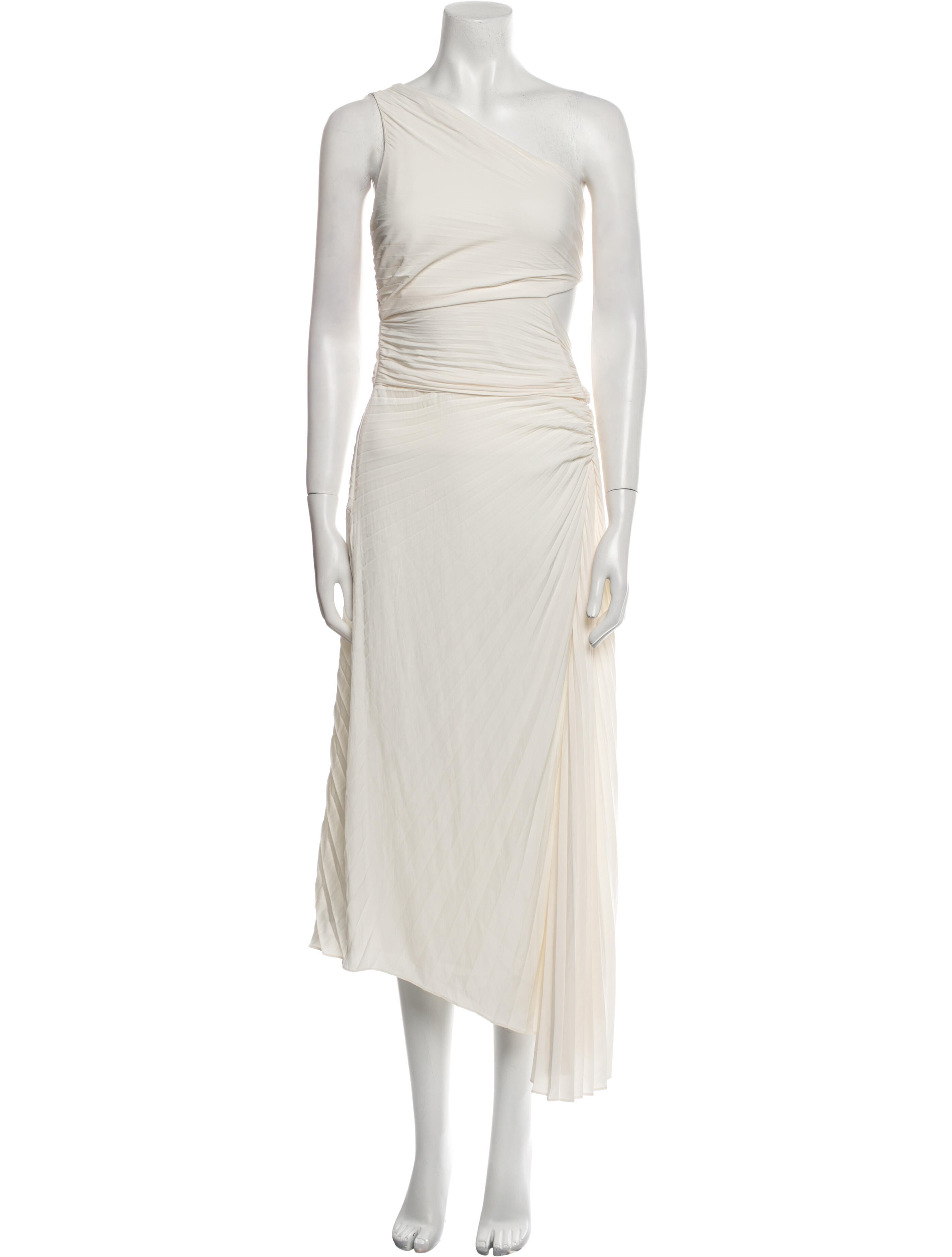 A.L.C. One-Shoulder Long Dress