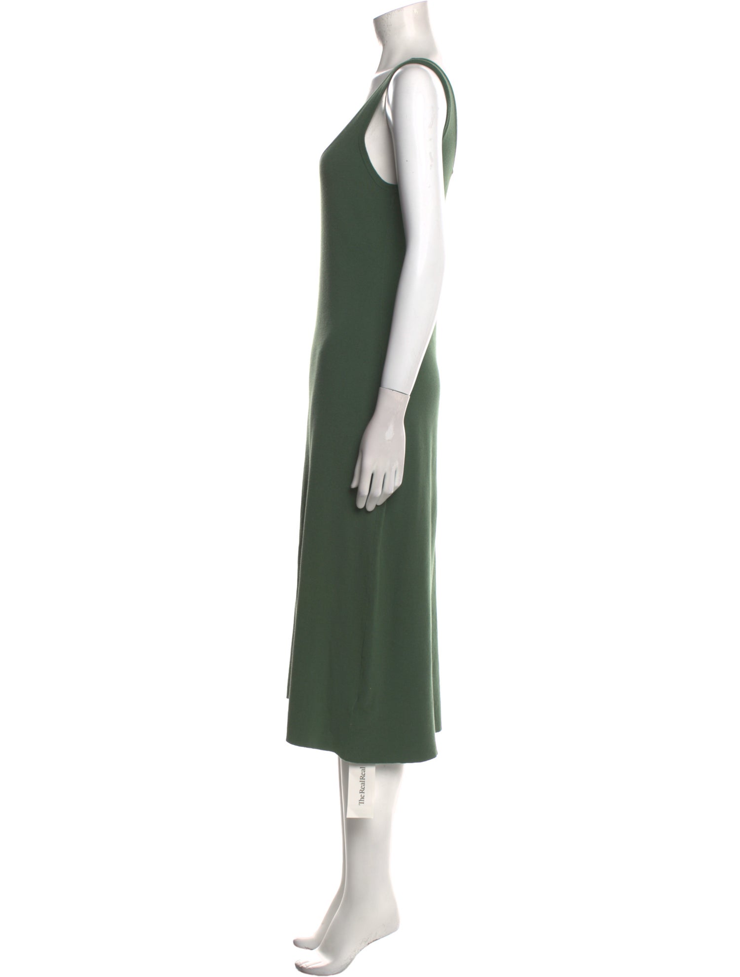 A.L.C. Scoop Neck Midi Length Dress