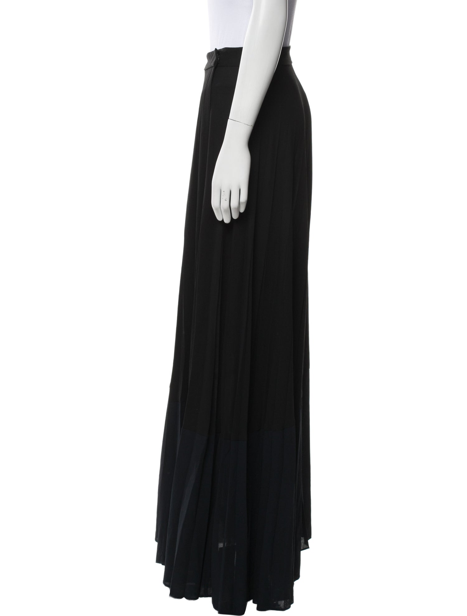 A.L.C. Pleated Accents Long Skirt