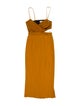 A.L.C. Square Neckline Long Dress