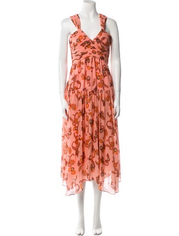 A.l.c. Dresses Floral Print Long Dress S