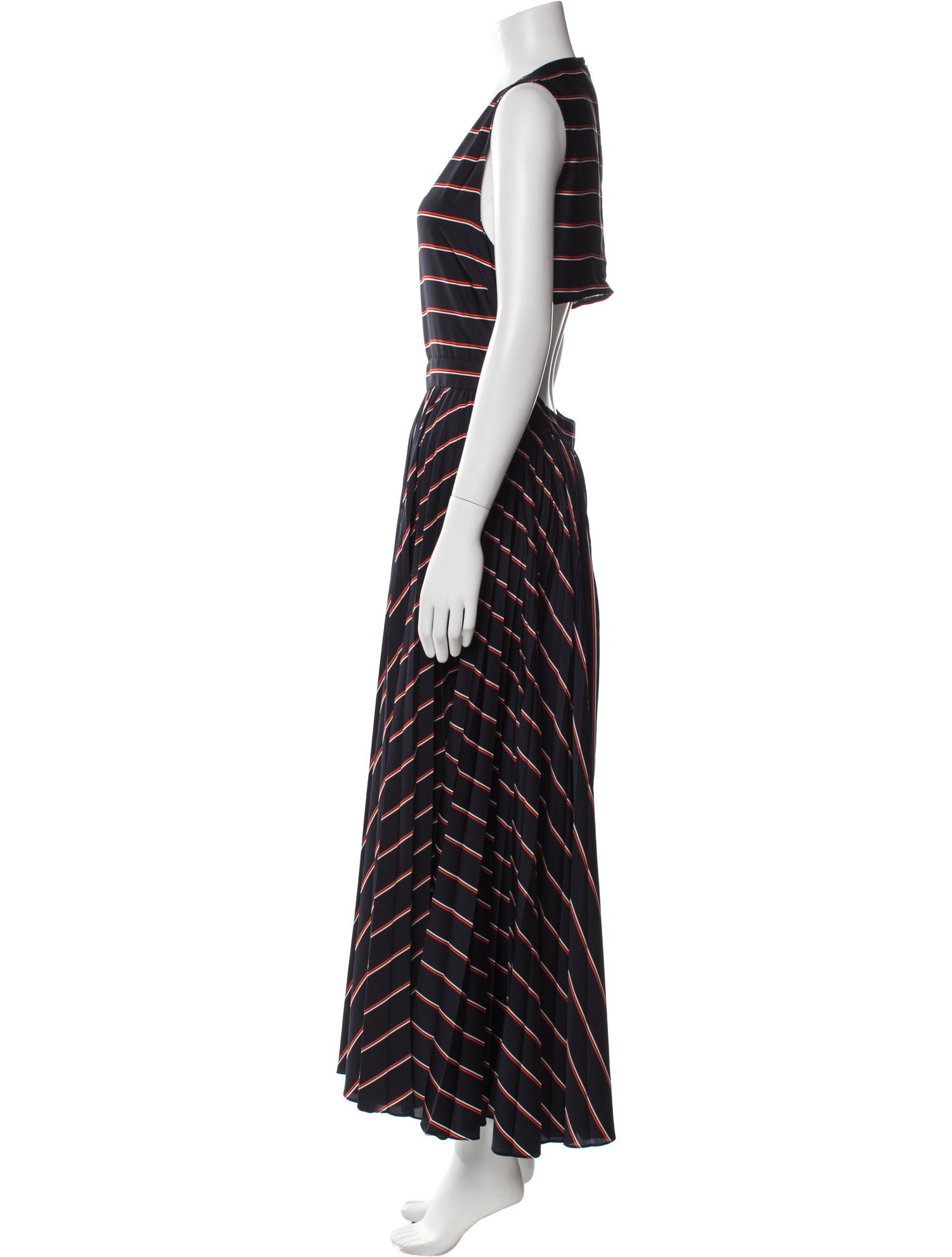 A.L.C. Striped Long Dress
