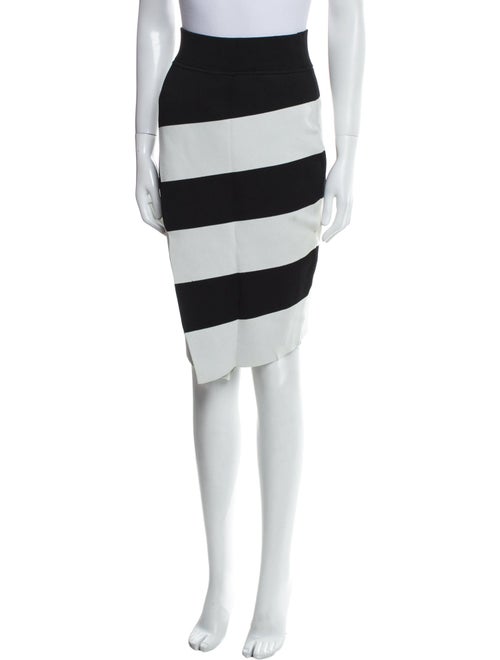 A.L.C. Striped Knee-Length Skirt