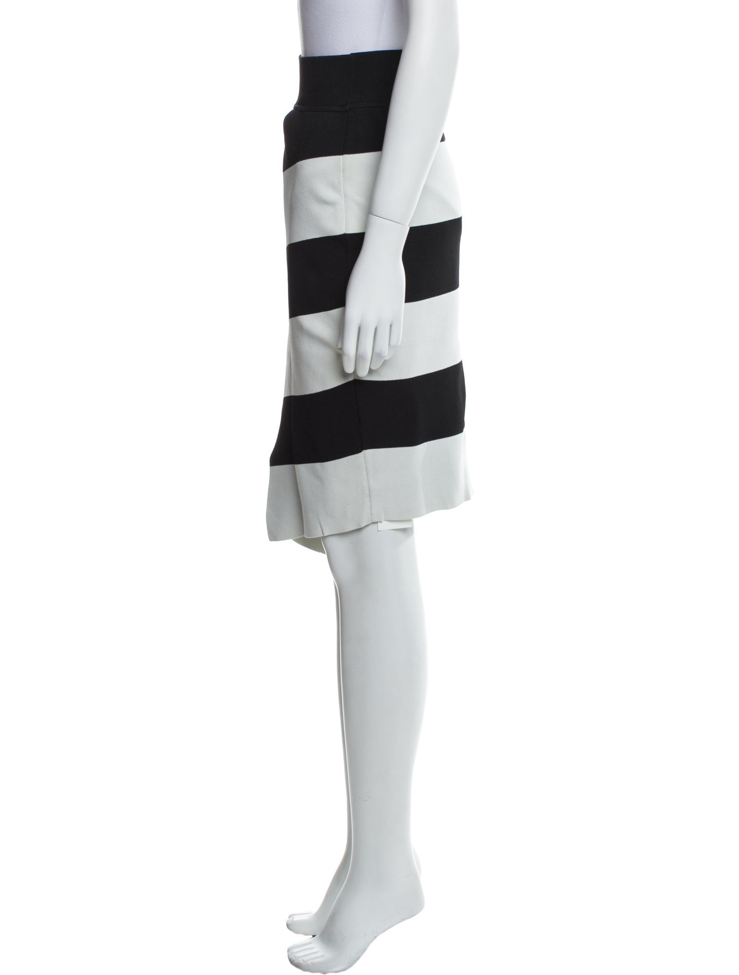 A.L.C. Striped Knee-Length Skirt