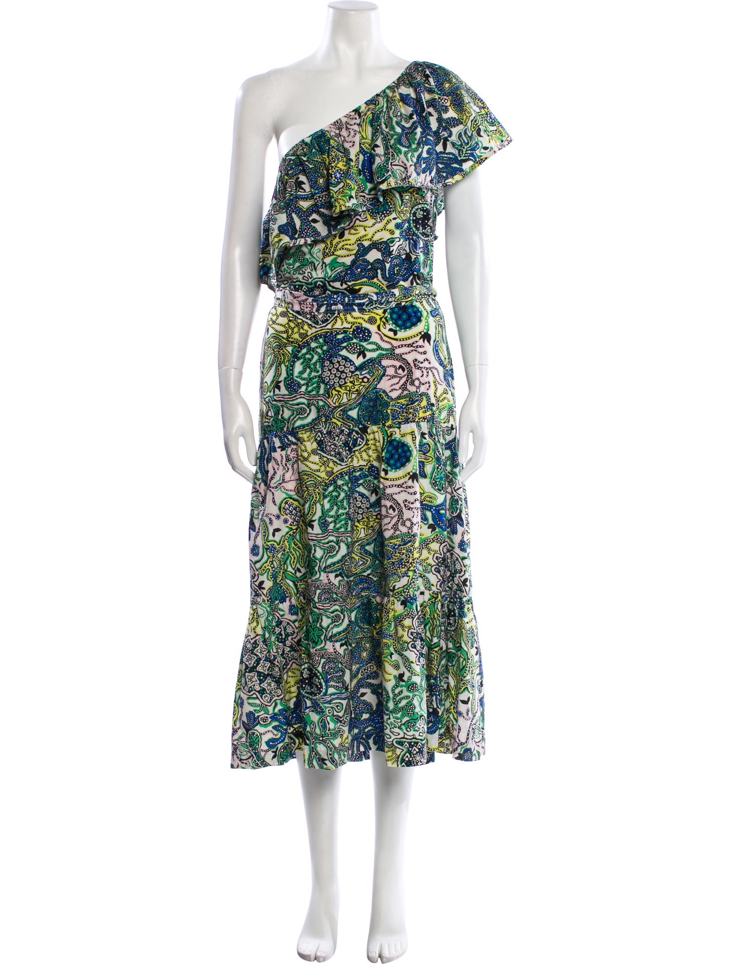 A.L.C. Floral Print Long Dress