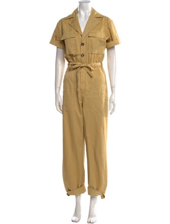 A.L.C. V-Neck Jumpsuit
