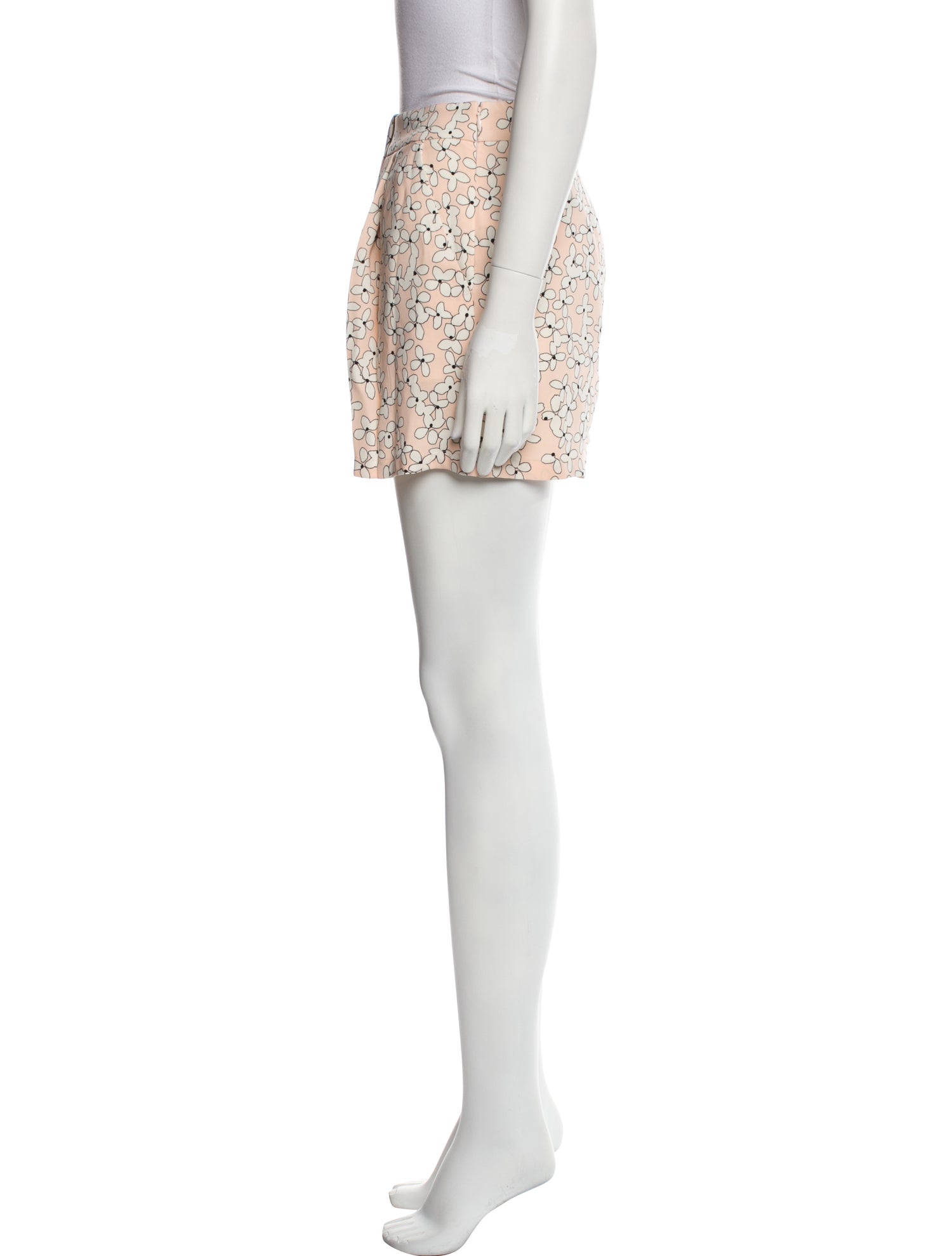 A.L.C. Silk Mini Shorts