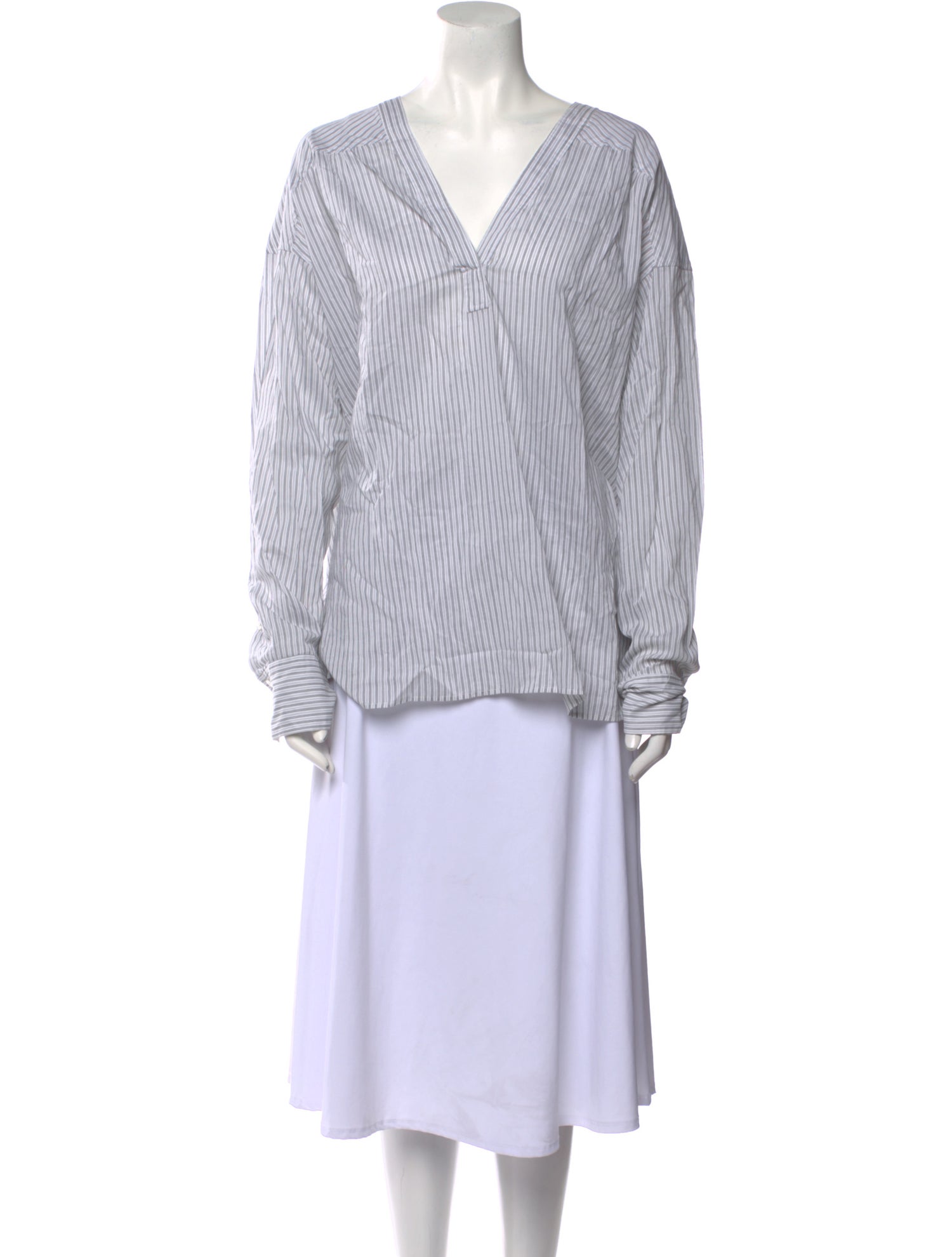 A.L.C. Striped V-Neck Tunic w/ Tags