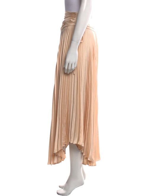 A.L.C. Pleated Accents Midi Length Skirt