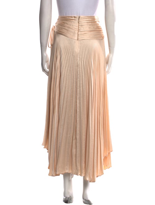 A.L.C. Pleated Accents Midi Length Skirt