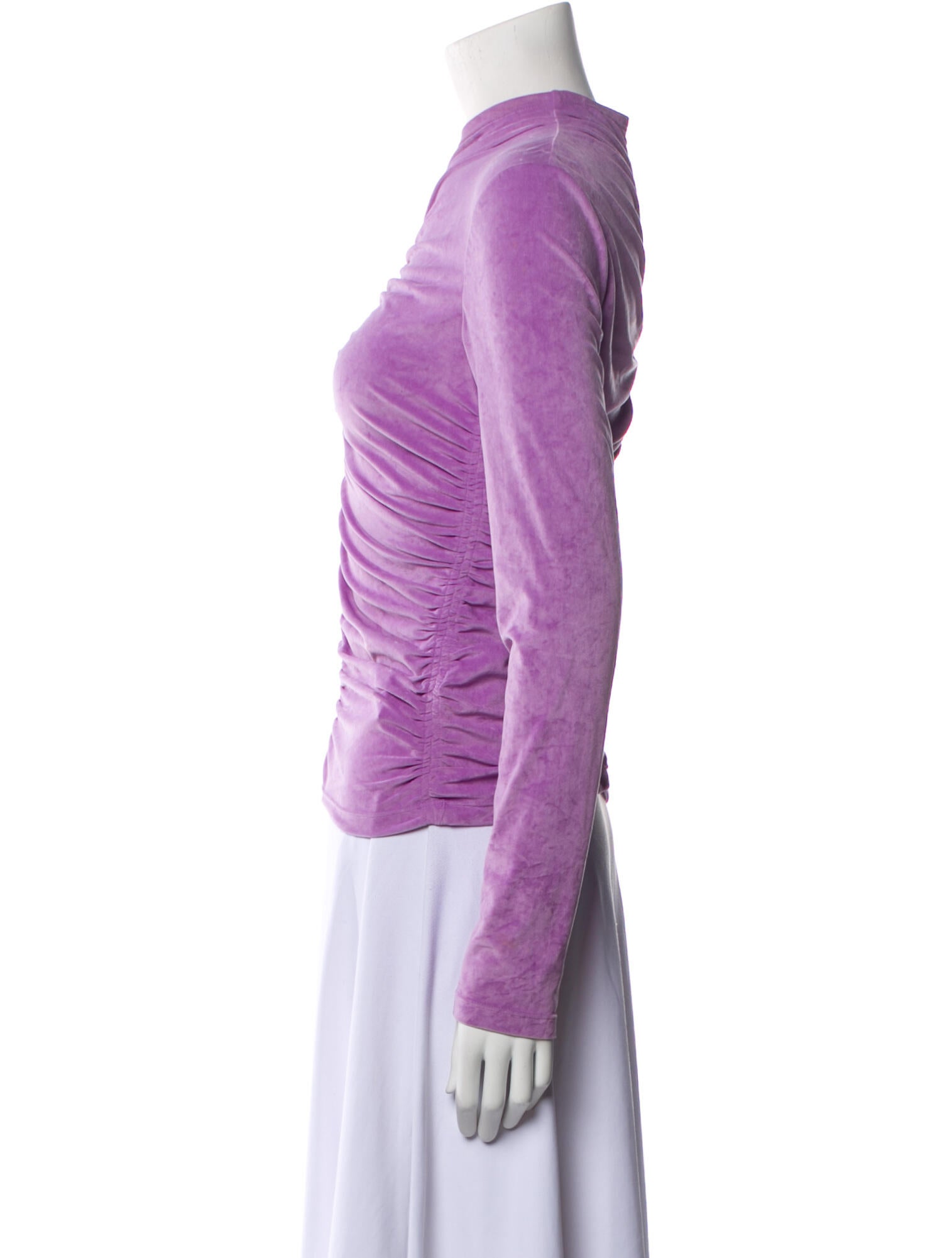 A.L.C. Mock Neck Long Sleeve Top