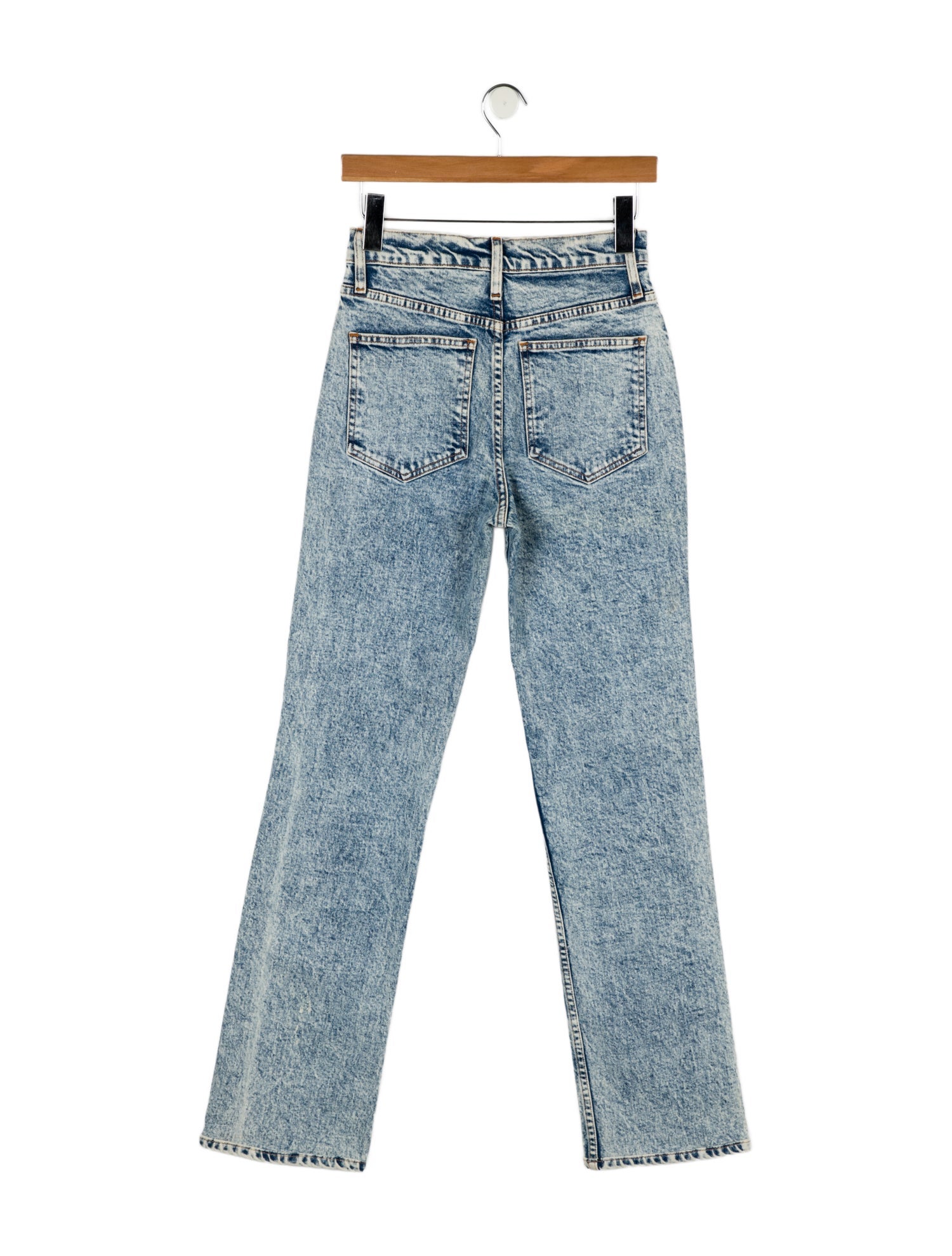 A.L.C. High-Rise Straight Leg Jeans