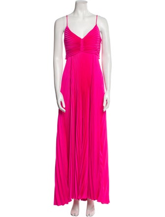 A.L.C. V-Neck Long Dress