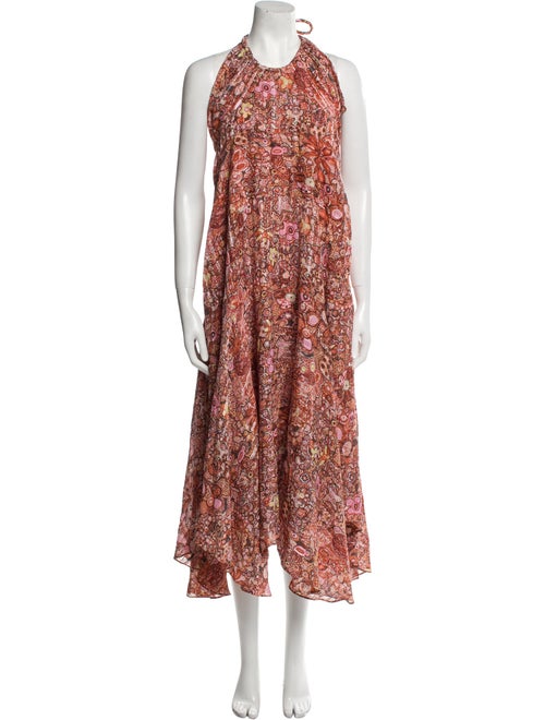 A.L.C. Floral Print Long Dress
