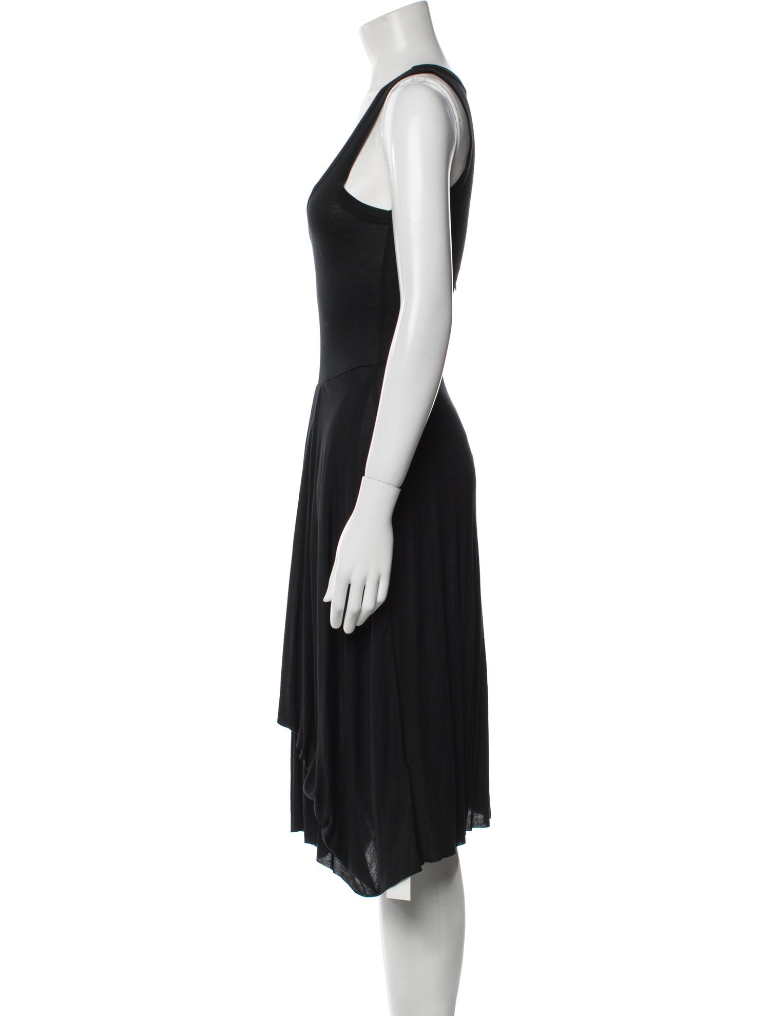 A.L.C. Scoop Neck Midi Length Dress