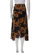 A.L.C. Silk Midi Length Skirt