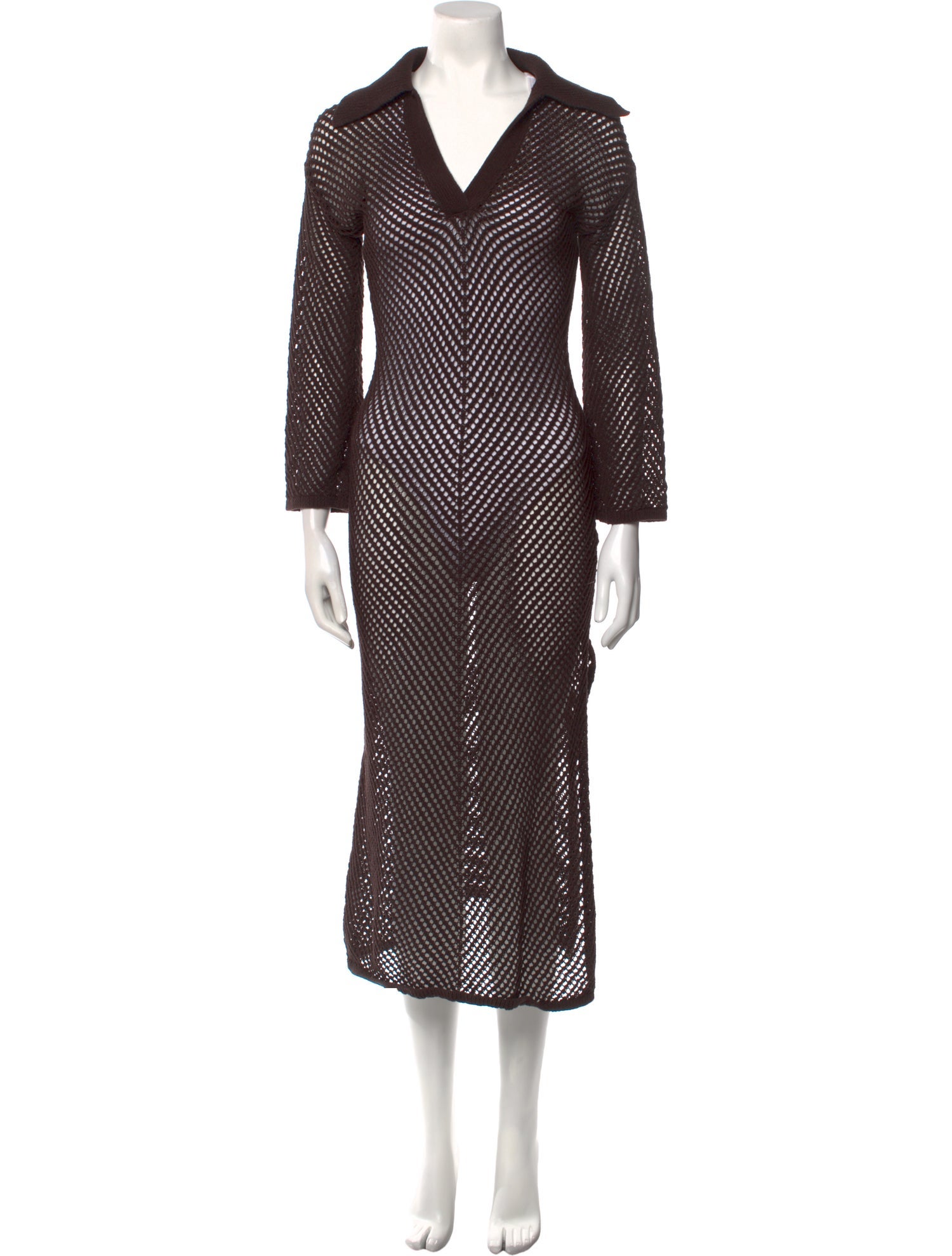 A.L.C. Striped Long Dress