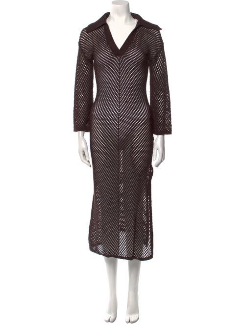 A.L.C. Striped Long Dress