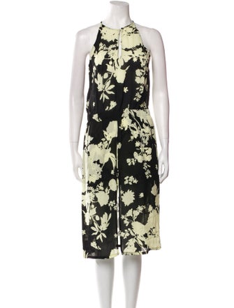 A.L.C. Silk Midi Length Dress